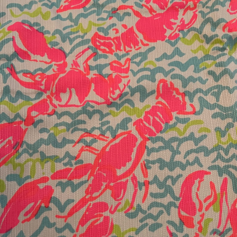 Lilly Lobster fabric